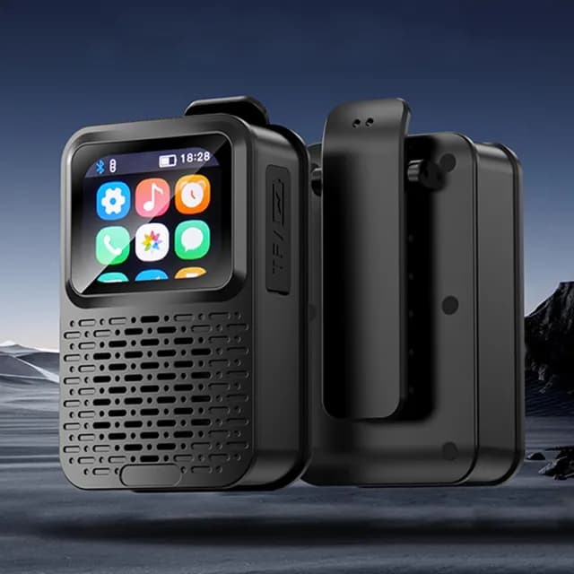 【ANTIAN】可穿戴式智能重低音藍牙喇叭 室外導遊喇叭 便攜揚聲器 無線音響 擴音器