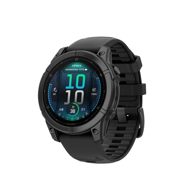 【GARMIN】Fenix E AMOLED 全方位戶外GPS智慧腕錶 47mm