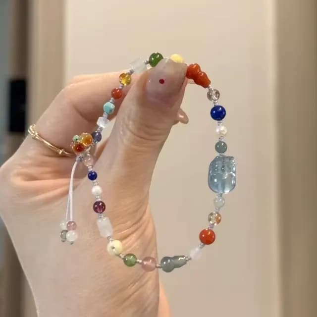 【生命玄學】手工編織彩色貔貅手鍊(招財 本命年 情侶手鍊 手繩 情侶 閨蜜 生日禮物 情人節)