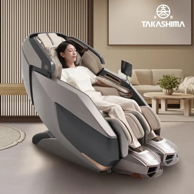 【TAKASHIMA 高島】漫步星空椅 A-9301(4D雙機芯/擬真按摩/指壓揉捏/溫熱/足底滾輪/手部氣壓)