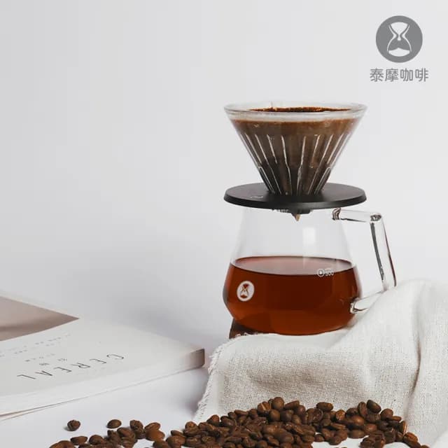 【TIMEMORE 泰摩】栗子C3S-魚Pure壺手沖咖啡禮盒黑色/白色7件組(獻禮美學誠意之選 露營 生日禮 入厝禮)