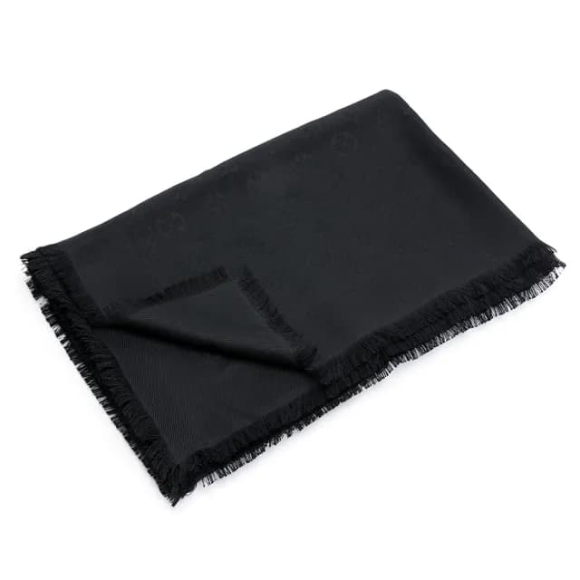 【Louis Vuitton 路易威登】經典MONOGRAM羊毛絲綢披肩/圍巾142 x 142 cm(多色任選)