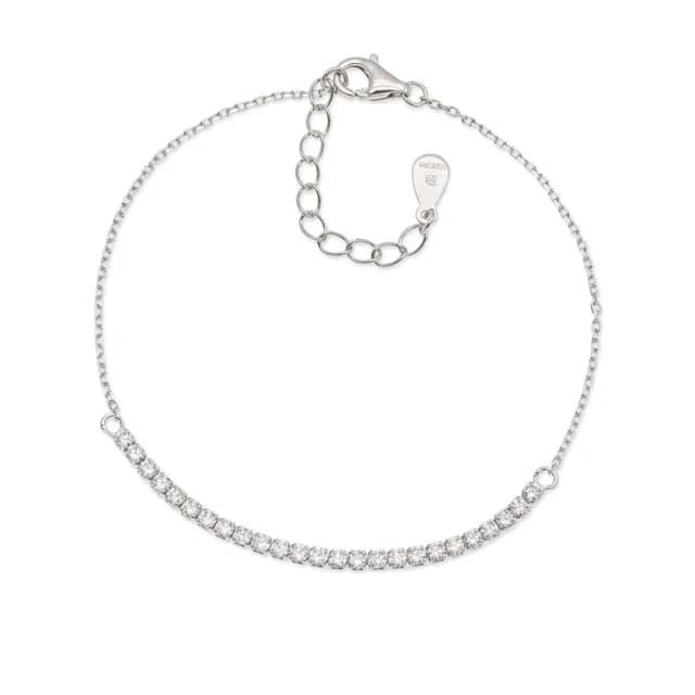 【JR.L金瑞利珠寶】雙11 銀月微光 50分鑽石手鍊(培育鑽石 925純銀)