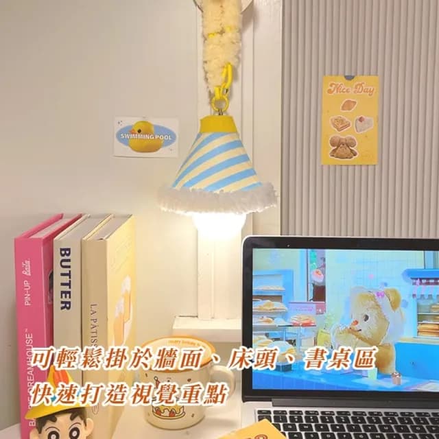 【伴你入睡】懸掛式床頭壁裝飾氛圍小夜燈(睡眠燈 氣氛燈 伴眠燈 聖誕 生日 宿舍 交換禮物)