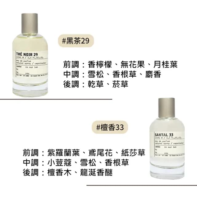 【Le Labo】淡香精 100ml(多款任選 國際航空版)