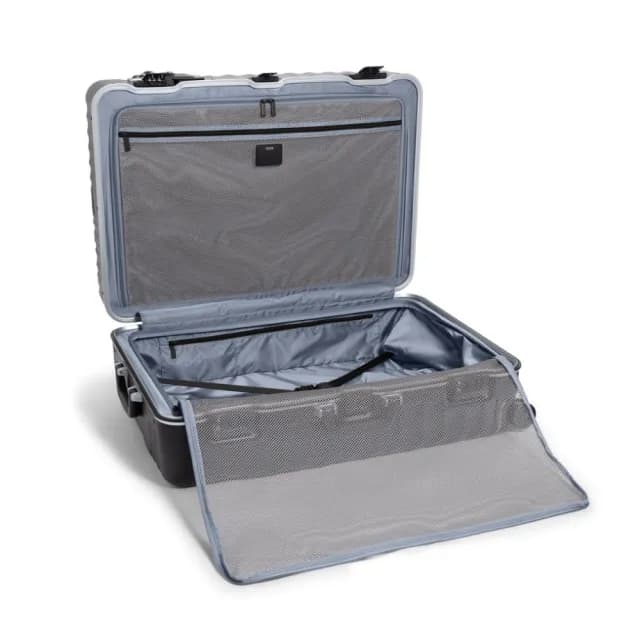 【TUMI】19 Degree 30 吋長途航線托運行李箱 - 黑色紋理(TSA 鋁框版)