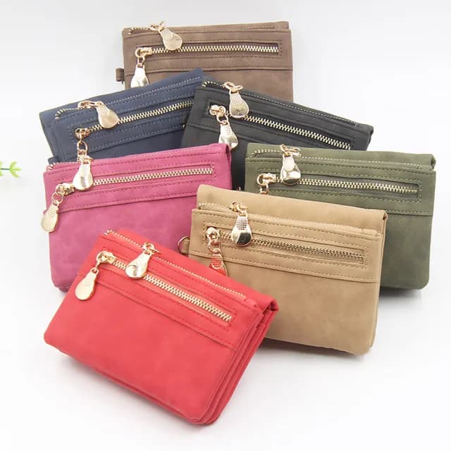 【LEEHER】雙11 短款皮夾/拉鍊短夾/錢包/短夾/零錢包/零錢袋/多卡位錢包