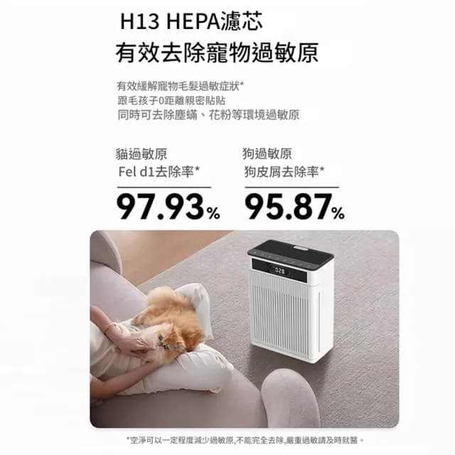 【小山THL】寵物空氣清淨機 空氣淨化器 空氣循環清淨機(除異味/殺菌除臭/靜音節能/負離子淨化/強效吸毛)