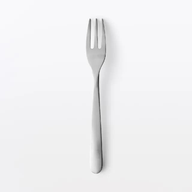 【MUJI 無印良品】不鏽鋼餐具/茶點叉 約13cm
