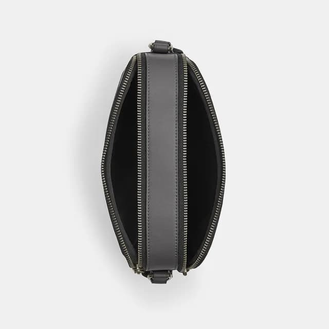 【COACH】蔻馳官方直營 經典 SIGNATURE VARSITY條紋GRAHAM斜背手袋 斜背包 側背包 斜挎包(CCG30)