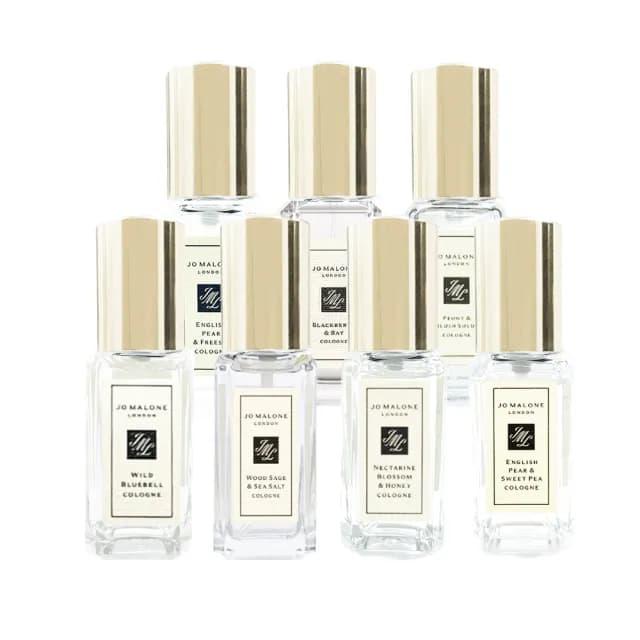 【Jo Malone】香水 9ml(多款任選 國際航空版 藍風鈴/鼠尾草/杏桃花/英國梨/小蒼蘭/黑莓子)