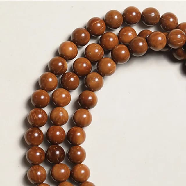 【KT DADA】雙11 圓珠項鍊 念珠飾品 多圈手鍊 天然庫克菩提 108顆佛珠手串