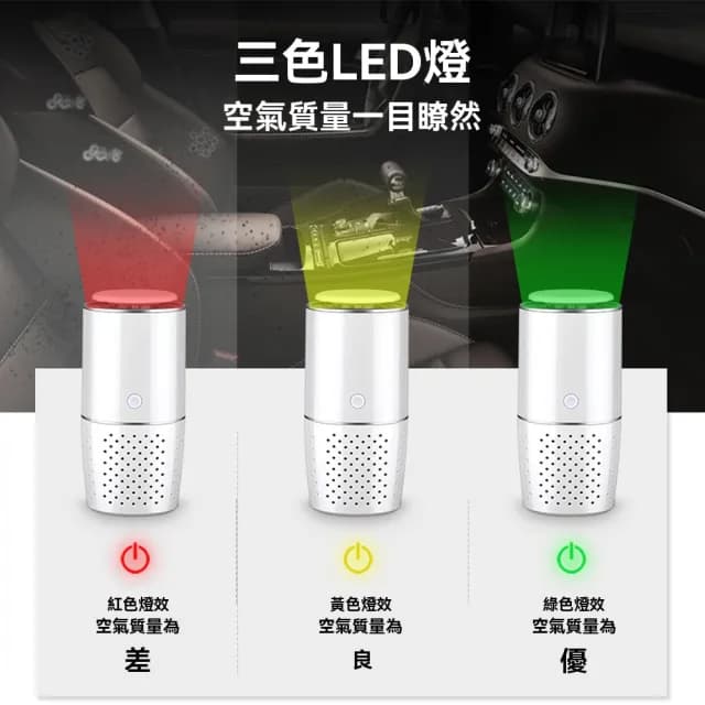 【Felsted 菲仕德】空氣清淨機 空氣淨化器 臭氧機(負離子 除甲醛 便攜式 除異味 除臭 強效淨化)