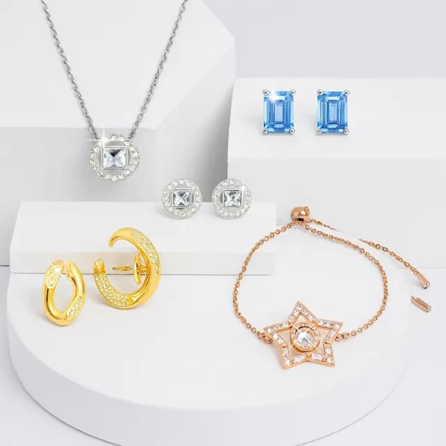 【SWAROVSKI 施華洛世奇】璀璨水晶飾品(多款選)