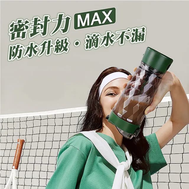 【太力】炫彩Tritan電動攪拌杯650ml 無粉盒(保溫杯 隨行杯 攪拌杯 咖啡杯 蛋白粉 交換禮物 雙11)