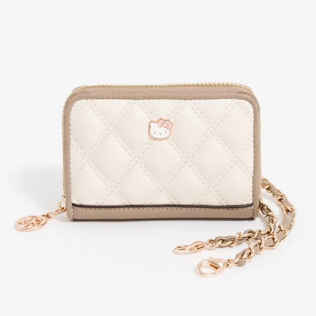 【Arnold Palmer 雨傘】零錢包  Urban Chic系列(杏色)