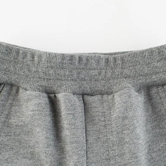 【橘魔法】褲腳設計拚色運動褲(長褲 縮口褲 棉褲 褲子 男童 女童 童裝 兒童)