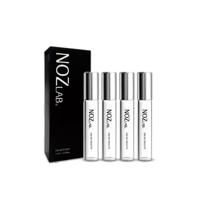 【NOZ LAB】韓系口袋香水 黑盒 10ml淡香水 4入組(多款任選 - 官方直營店)
