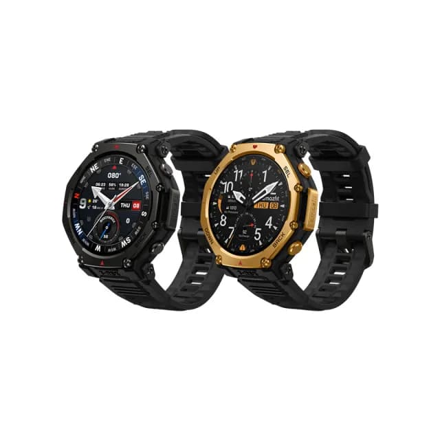 【Amazfit 華米】T-Rex 3 PRO 48mm五級鈦合金智慧手錶(雙色LED手電筒/藍寶石鏡面/身體電量/3000 nits亮度)