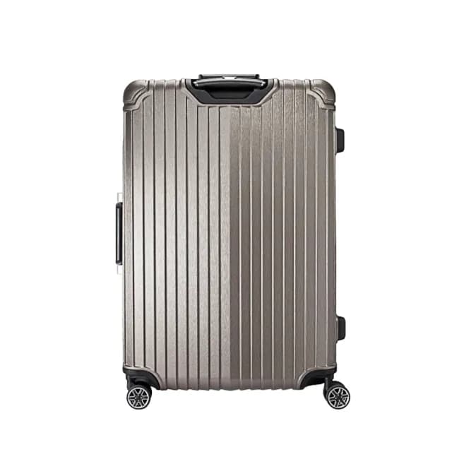 【AOU 微笑旅行】絕美時尚系列 升級版 鋁框箱 29吋100%PC防刮亮面飛機輪旅行箱(TSA海關鎖)