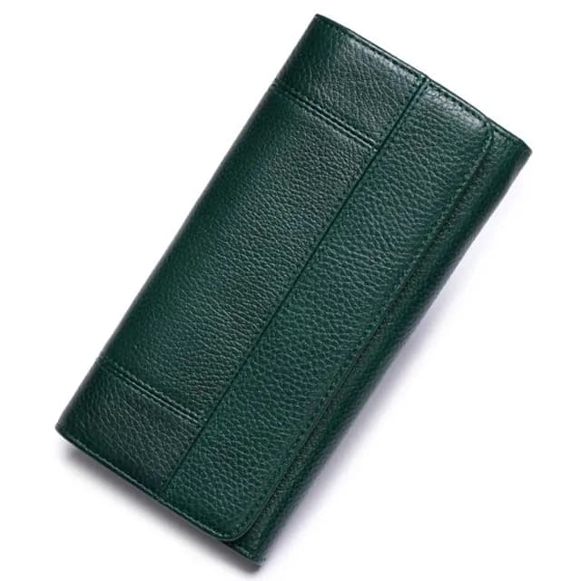 【KT DADA】雙11 拼接車縫錢夾 真皮錢包 長夾 皮夾 錢包 多卡位 手拿包 長款錢包