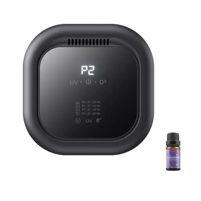 【Healthy樂居】4in1空氣淨化器 智能空氣淨化機 車用淨化器 寵物清淨機(UV殺菌/分解異味/送香薰精油)