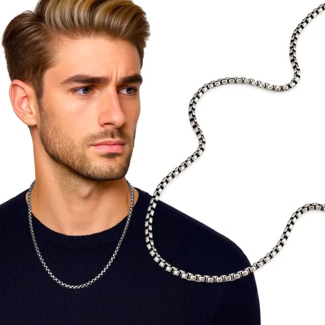 【MASSA-G】Titanium T04本質純鈦項鍊(4mm粗)