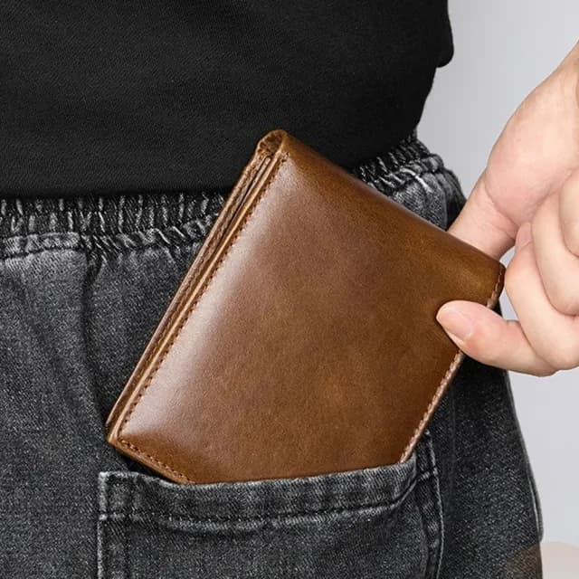 【LEEHER】雙11 真皮皮夾/兩折皮夾/短夾/錢包/皮夾/男生皮夾/防盜刷錢包