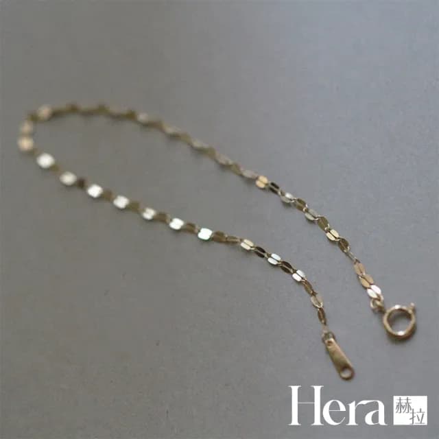 【HERA 赫拉】許願美人魚鱗片手鍊 H114091809(魚鱗片 手鍊)