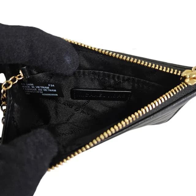 【Michael Kors】MK JET SET TRAVEL小香風/絎縫鑰匙包卡片夾/MK零錢包禮盒組(送禮)