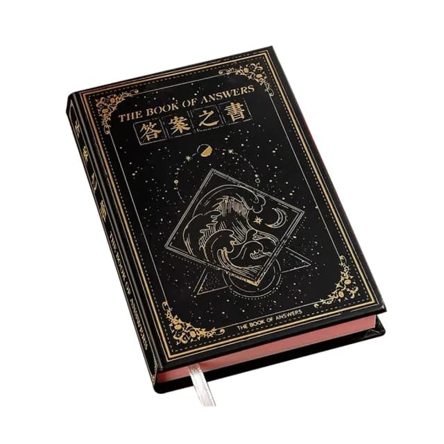 聖誕交換禮物解答之書1入(答案 解答之書 預言書 生日 聖誕節 交換禮物 占卜書 命運書 送禮)