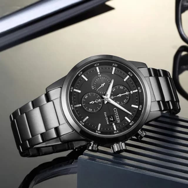 【CITIZEN 星辰】光動能 黑夜騎士競速計時男錶(CA0615-59E)