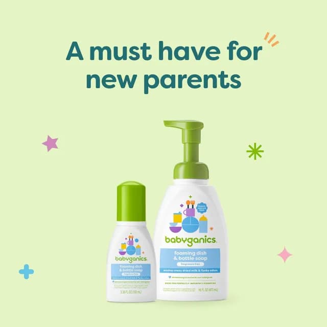 【Babyganics 貝碧潔】寶寶奶瓶餐具洗潔泡泡露 無香 100ml(嬰兒 餐具 奶瓶 奶嘴 洗碗 旅行罐)