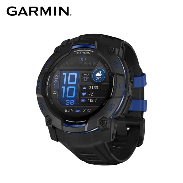 【GARMIN】INSTINCT 3 AMOLED 本我系列GPS腕錶 50mm
