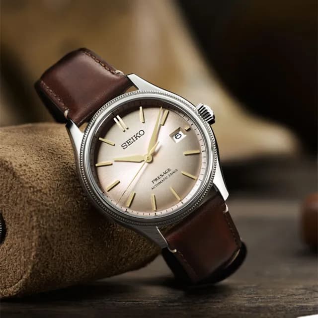 【SEIKO 精工】Presage Classic系列 升級再造皮革限量機械錶-40.2mm 禮物 送禮 推薦(SPB529J1/6R55-00R0J)