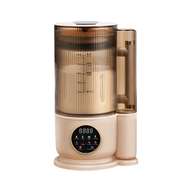 【VWV】110V破壁機 1.5L豆漿機 繁體面板(24H預約+高溫自清洗+十二葉刀+防糊底+降噪罩 送長輩禮物推薦)