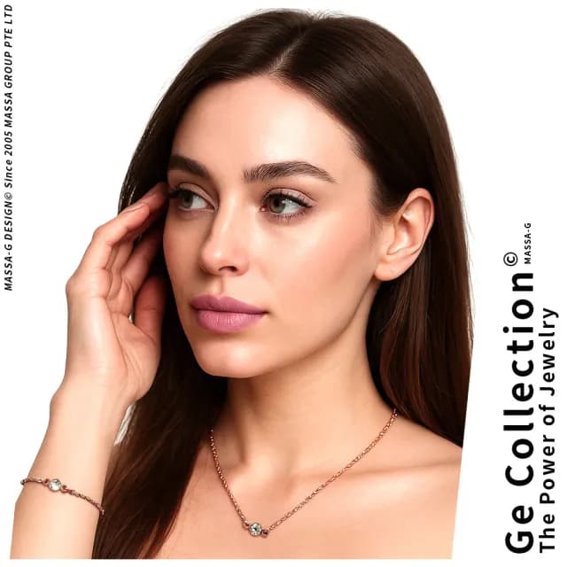 【MASSA-G 】星之光 誕生石金屬鍺錠白鋼水晶手鍊