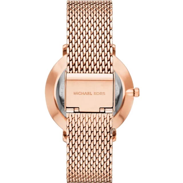 【Michael Kors】MK Pyper 秋冬時尚 紐約晶鑽不鏽鋼女錶 手錶-38mm 送禮 禮物 推薦(任選均一價)