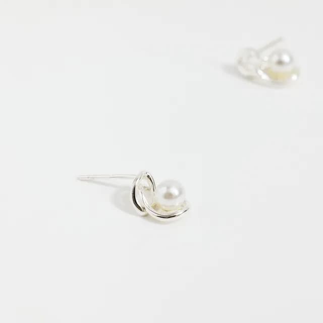 【vacanza】｜純銀｜千分之一的際遇．銀針耳環