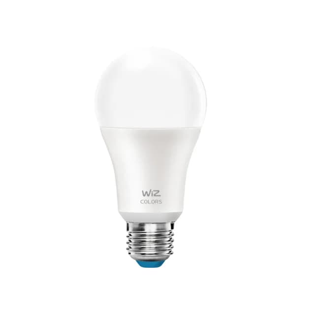 【Philips 飛利浦】1入｜8W WiZ全彩燈泡 E27燈泡 PW04N(可調光調色、智能、1600萬色彩、Wi-Fi、APP控制)