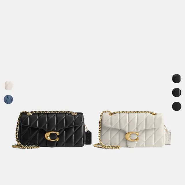 【COACH】蔻馳官方直營 TABBY 26 絎縫單肩手袋-多色可選(CP150/CR704)