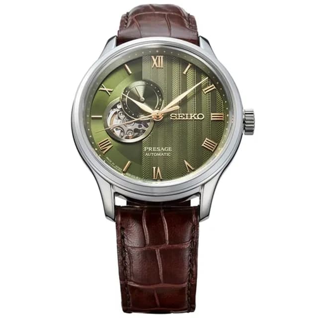 【SEIKO 精工】PRESAGE系列 台灣限定 落羽松 鏤空機械腕錶 禮物 送禮 推薦(SRPL97J1/4R39-00W0J)