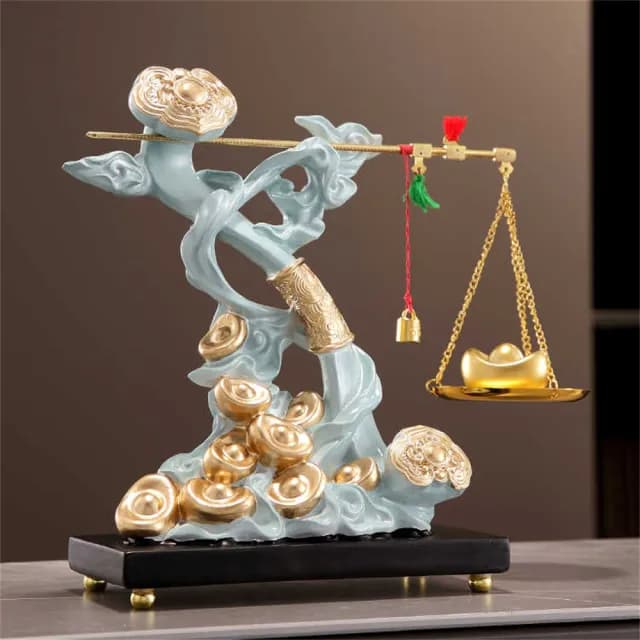 【超微米】稱心如意擺件 家居桌上擺飾 客廳擺設 電視櫃玄關酒櫃裝飾品 喬遷新居禮品(稱心如意擺飾)