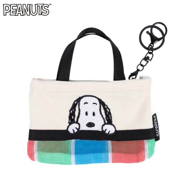 【SNOOPY 史努比】史努比茄芷零錢包