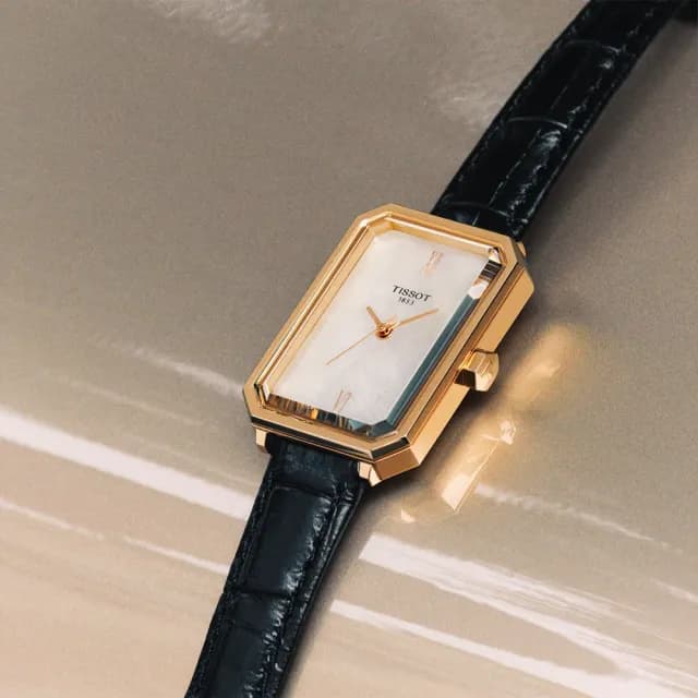 【TISSOT 天梭】SRV系列 經典幾何時尚腕錶 雙11 特惠 推薦(T1601103611300)