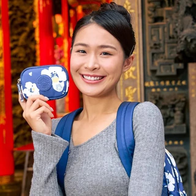 【PARTAKE】雙11 大甲媽祖雙層零錢包-深藍 MZ00C05NY