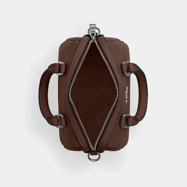 【COACH】蔻馳官方直營 ROWAN 經典Logo迷你斜背手袋 手提包 老花-多色可選(CW328/CW329/CW332/CW331/CW330)