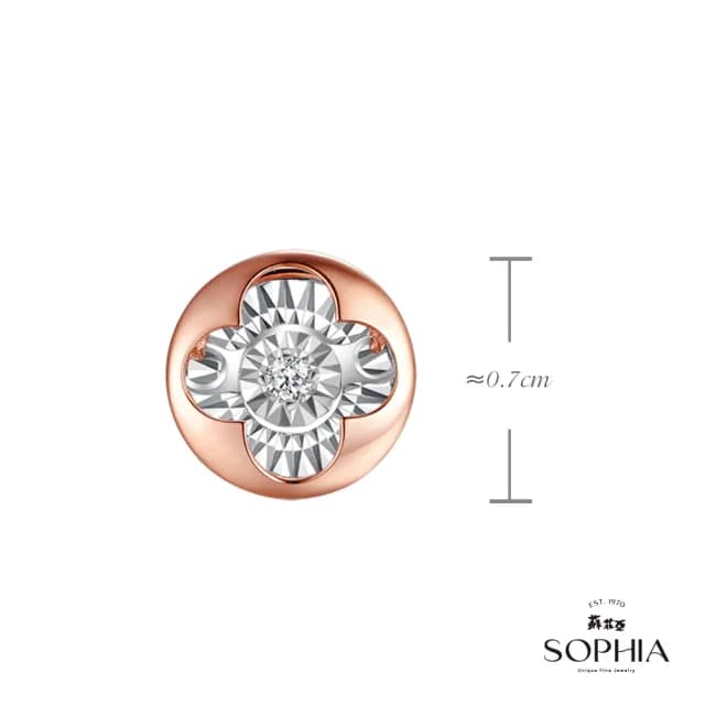 【蘇菲亞珠寶】18K金 萊拉 鑽石耳環