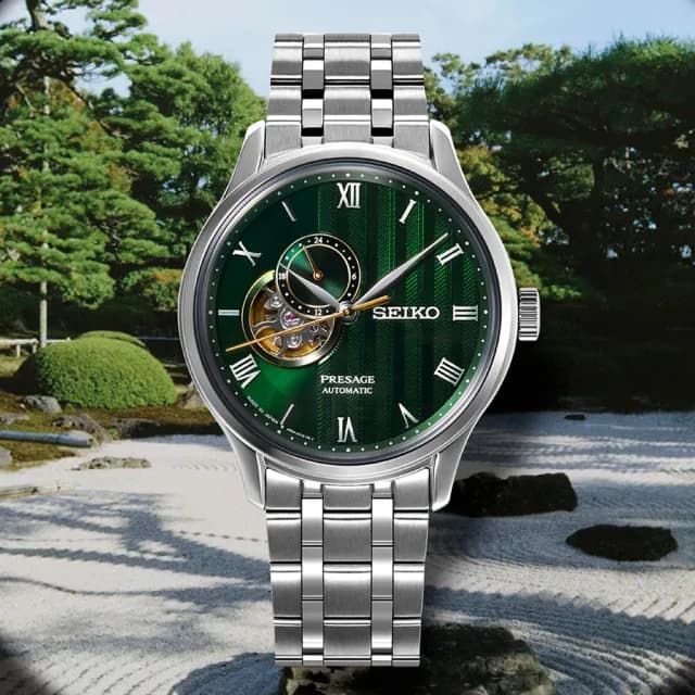 【SEIKO 精工】PRESAGE 都會時尚開芯機械錶-41.8mm(4R39-00W0G/SSA463J1)