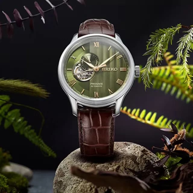 【SEIKO 精工】PRESAGE 台灣限定款 落羽松 機械錶 男錶 手錶(4R39-00W0J.SRPL97J1)